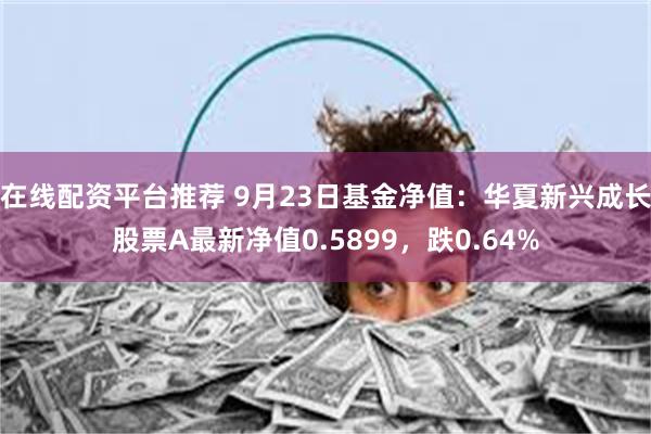 在线配资平台推荐 9月23日基金净值：华夏新兴成长股票A最新净值0.5899，跌0.64%