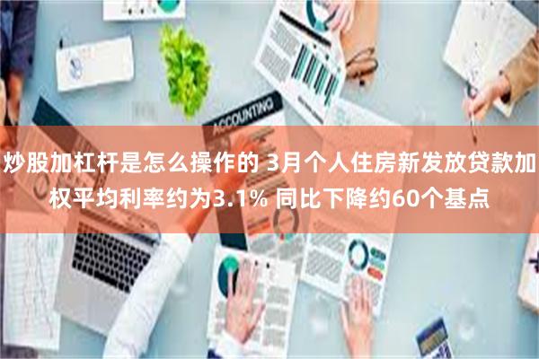 炒股加杠杆是怎么操作的 3月个人住房新发放贷款加权平均利率约